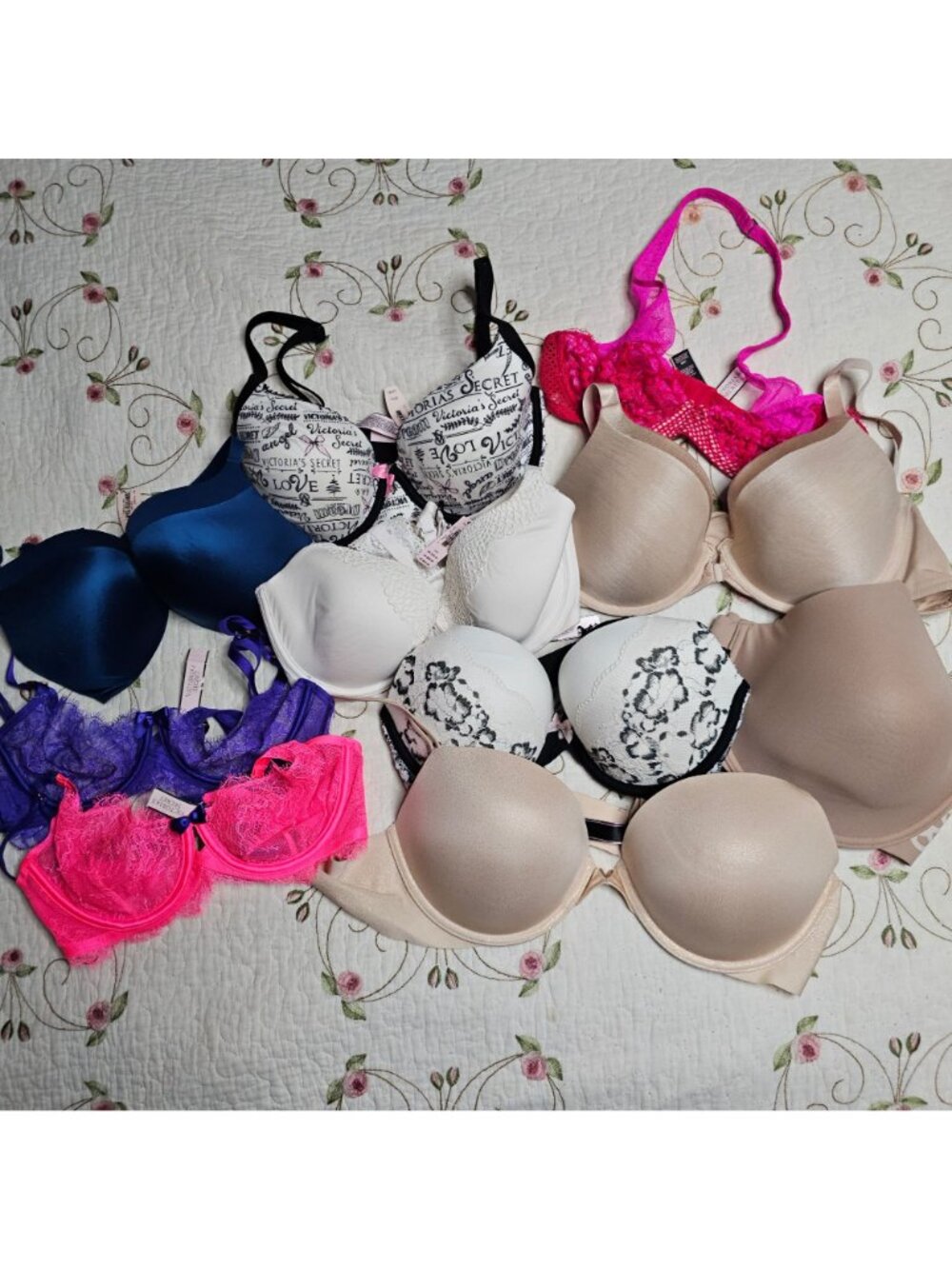 10 Variety Bras, sizes, brands, new and preowned Resellers Lot - Picture 3 of 6